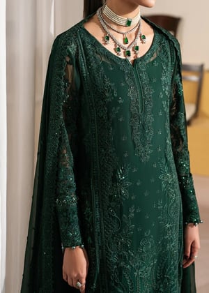 Green Kurta Set for Women