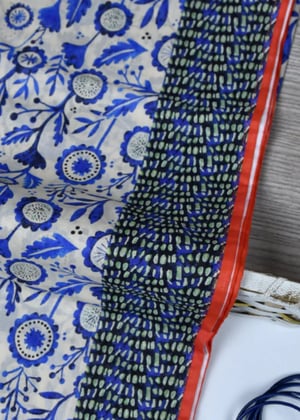 Blue Dupatta for Women