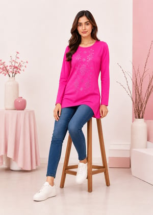 Hot pink Top for Women