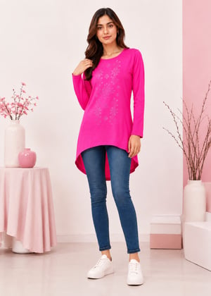 Hot pink Top for Women