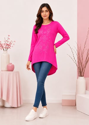 Hot pink Top for Women